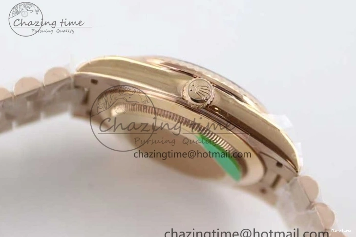 MiroTime 1230 AllSeason Day Date 40mm RG 904L Steel TWF 1:1 Best Edition RG Crystal Dial on RG Bracelet A 2350